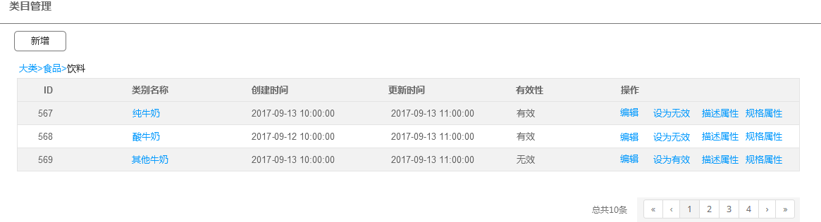 电商后台商品管理系统基本模块介绍