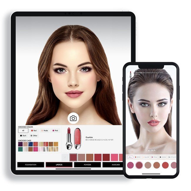 法国娇兰与数字美妆科技公司Voir 合作，提供虚拟试妆体验