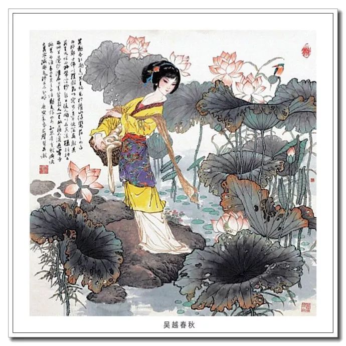 意象雅秀--郑家声古典仕女画