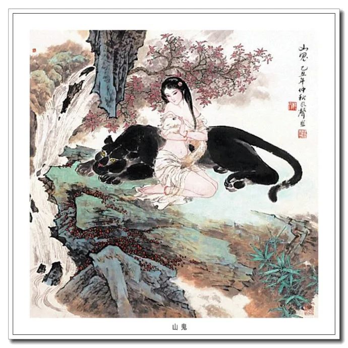 意象雅秀--中国画家郑家声古典仕女画作品赏析