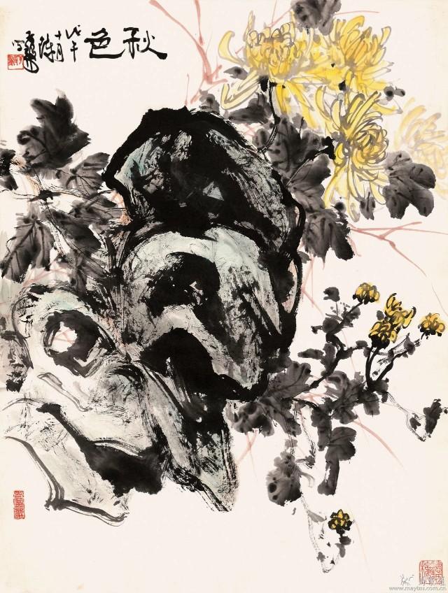 岭南陈子毅花鸟画作品选