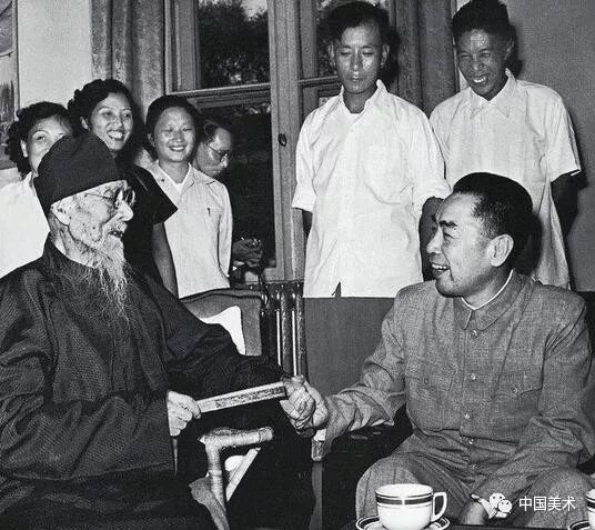 齐白石朋友圈里的朋友与黑名单