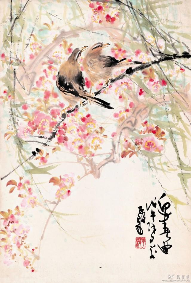 岭南陈子毅花鸟画作品选