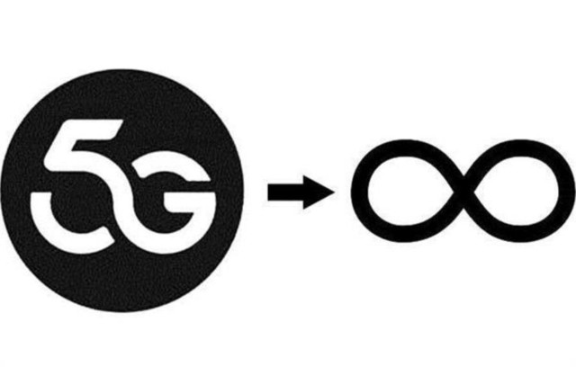 华为5G商用图标曝光!黑底白字涵义无限?
