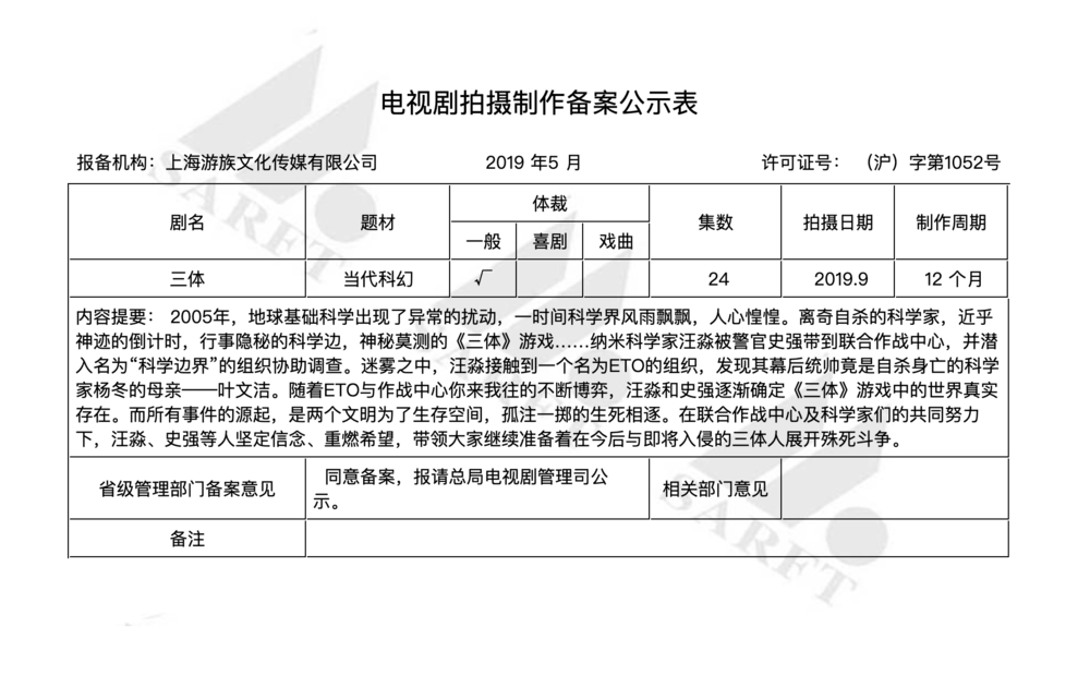 《三体》到底还能不能拍出来了？