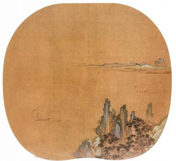 《江上青峰图》