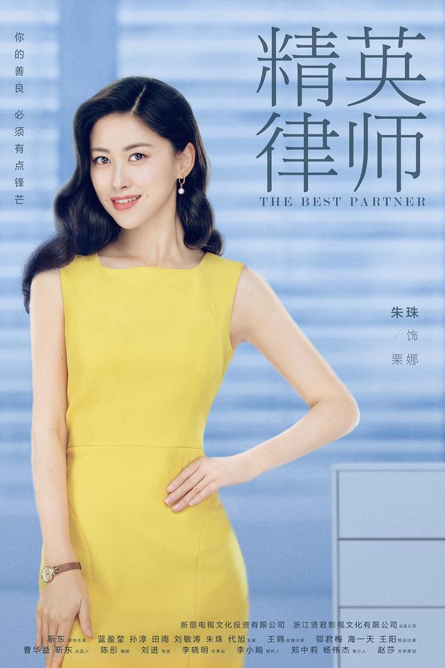 新丽出品《精英律师》靳东蓝盈莹首曝定妆照