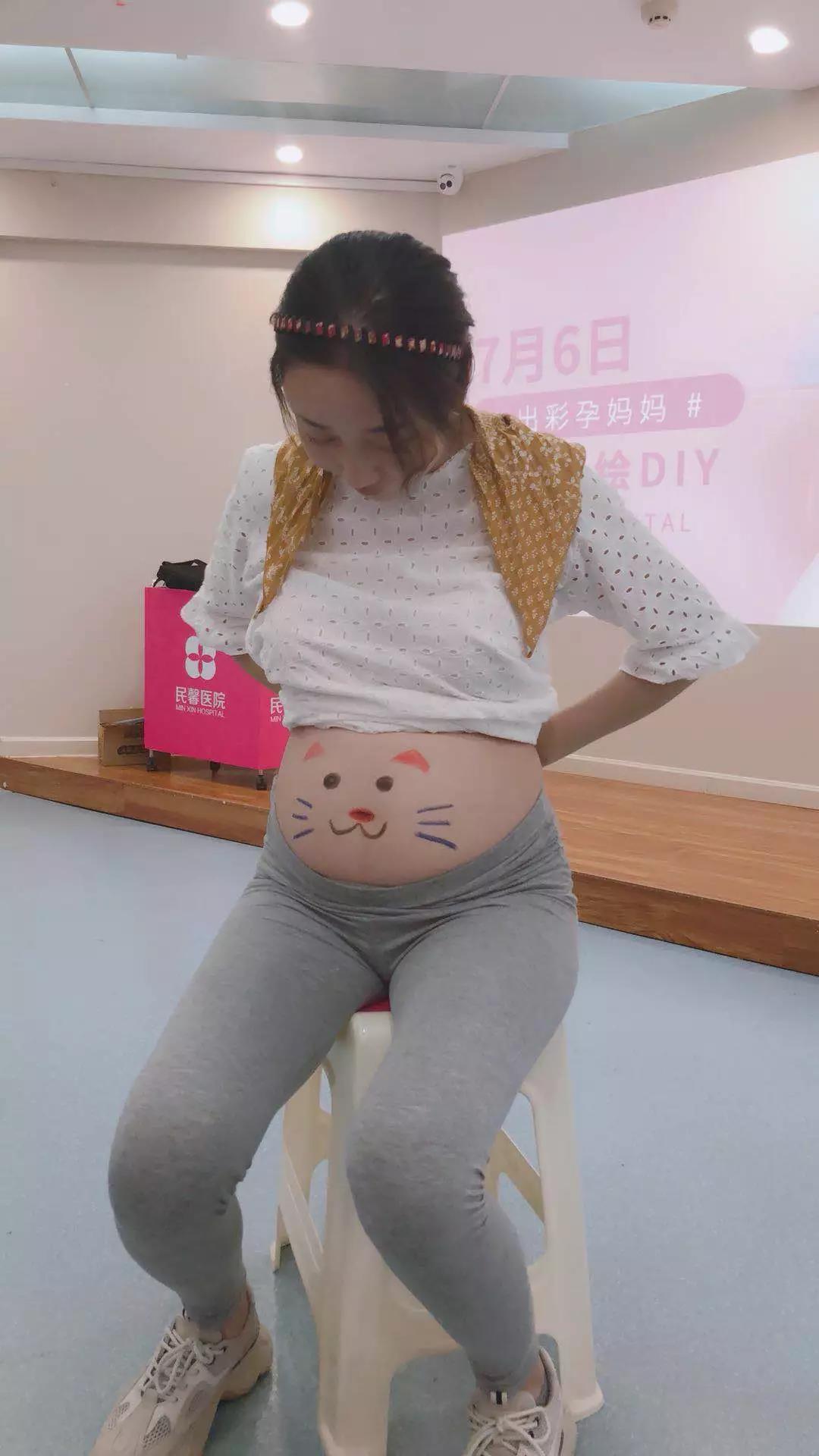 高调炫"腹"——孕期肚皮彩绘,用爱和色彩与宝宝亲密互动!