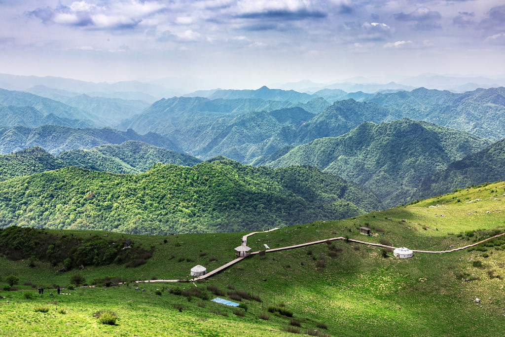 紫柏山风景