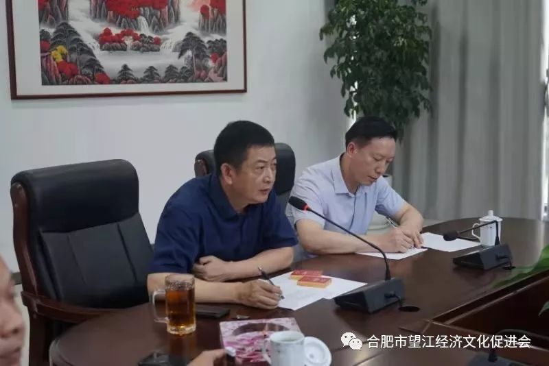 合肥市望江经济文化促进会第一届第七次理事会成功召开商会新闻