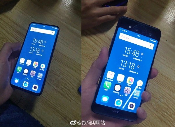 vivo双屏旗舰真机首曝！这屏占比无敌了