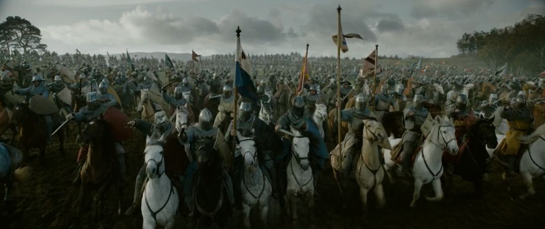 ▲发动进攻的英格兰骑兵&nbsp;