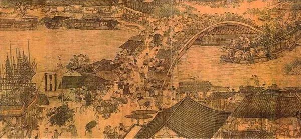 ▲清明上河图局部