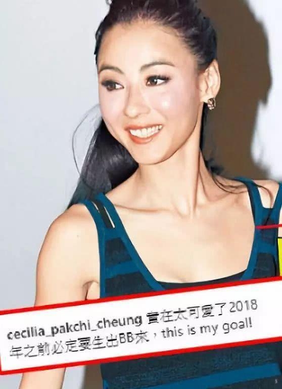传生下第三胎的张柏芝终于露面了！她穿着宽松衣服对着镜头举V