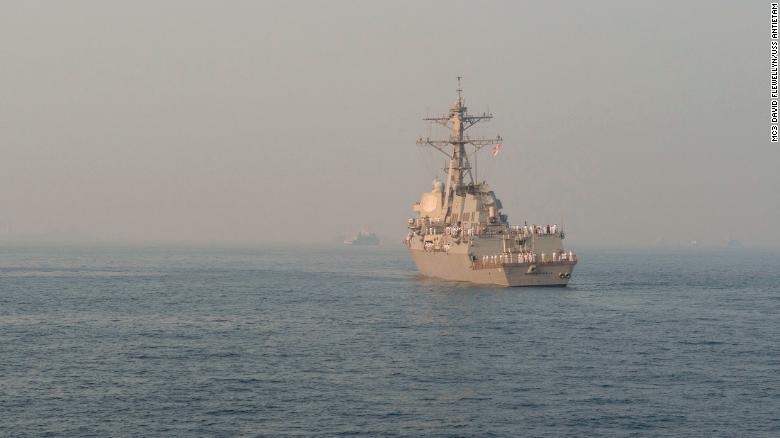 美国军舰挑战俄罗斯在日本海的主权主张