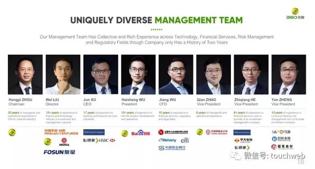 360金融路演PPT曝光：周鸿祎持股14% 预计中旬上市