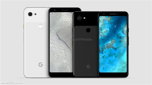 Pixel 3 Lite/XL 360度渲染图曝光：无刘海全面屏、或3800元起