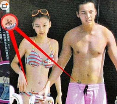 10大女明星纹身之最,Baby纹身最隐蔽,袁珊珊纹身最神秘