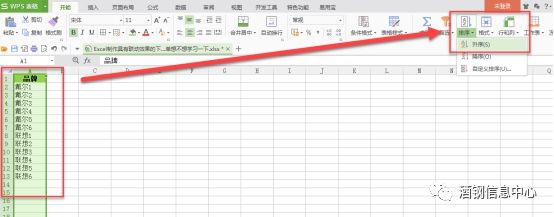 WPS使用小技巧--Excel制作联想动态效果下拉