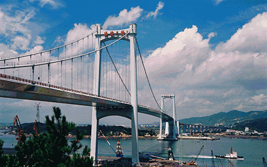 大桥 桥 桥梁 550_344 gif 动态图 动图