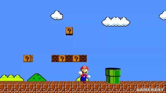玩家用《超级马里奥64》重制《超级马里奥兄弟》