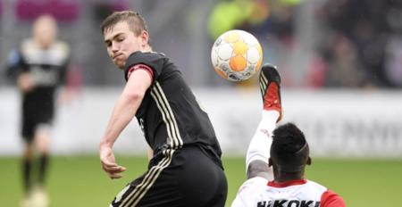 刻苦!前一晚踢拜仁,德里赫特第二天8点多就到