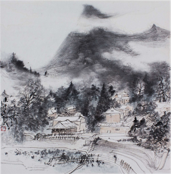 画中窥见大美张家界张伯远张家界山水画作品分享会举行