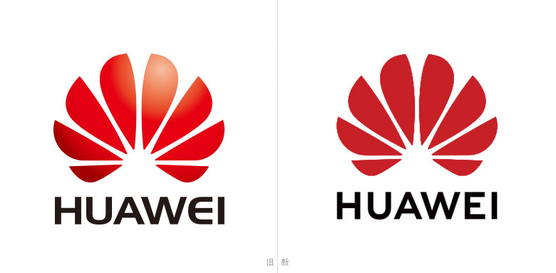 华为新旧logo对比