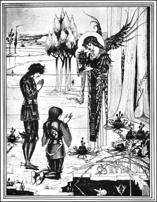 在黑白色中开出的恶之花-英国插画家比亚兹莱的故事