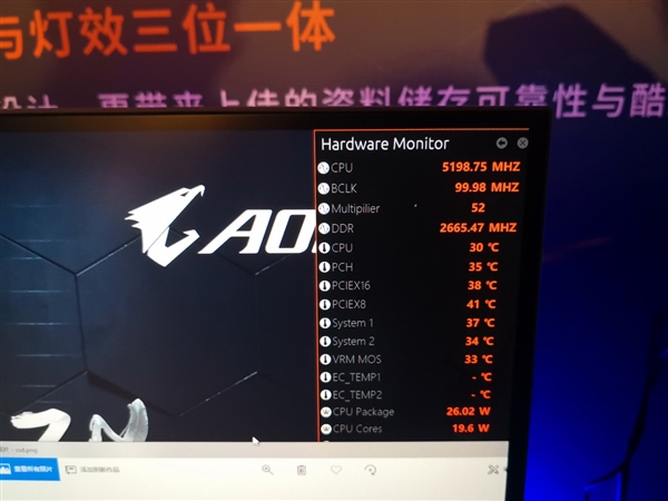技嘉为Z390主板上全水冷：i9-9900K全核5.2GHz仅仅77℃