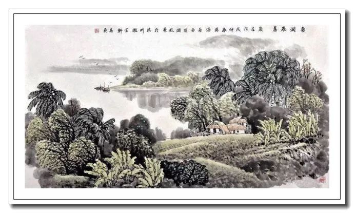 椰风海韵--马飞海南山水画