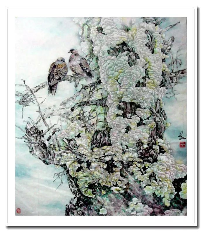 以工写神--陈东山工笔花鸟画