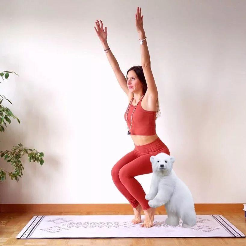 瑜伽,男孩子练下盘对前列腺好,女孩子练腰身体