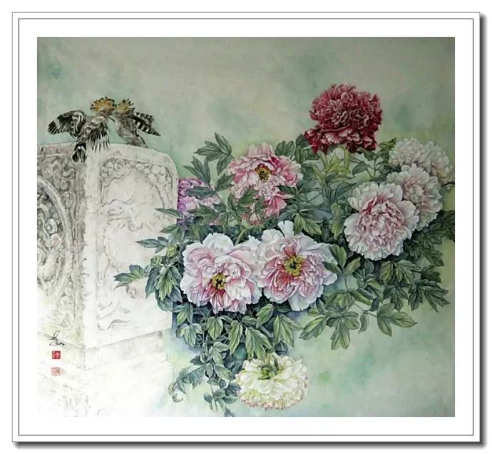 以工写神--陈东山工笔花鸟画