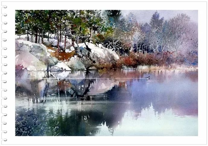 如梦如景--美国画家NitaEngle水彩画
