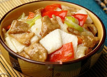 美食推荐:荷兰豆炒五花肉,冬笋炒腊肉,山药炒肉片的做法
