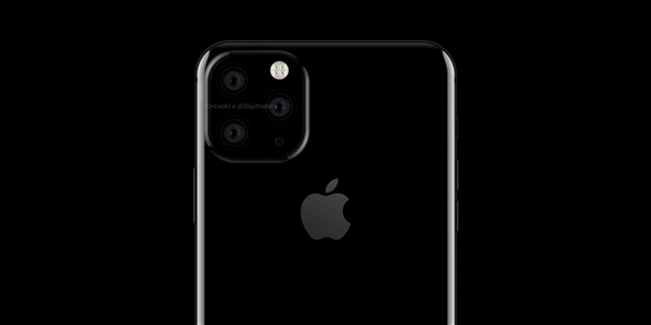2019新iPhone外形曝光：5.8寸和6.5寸的高配将后置方形三摄