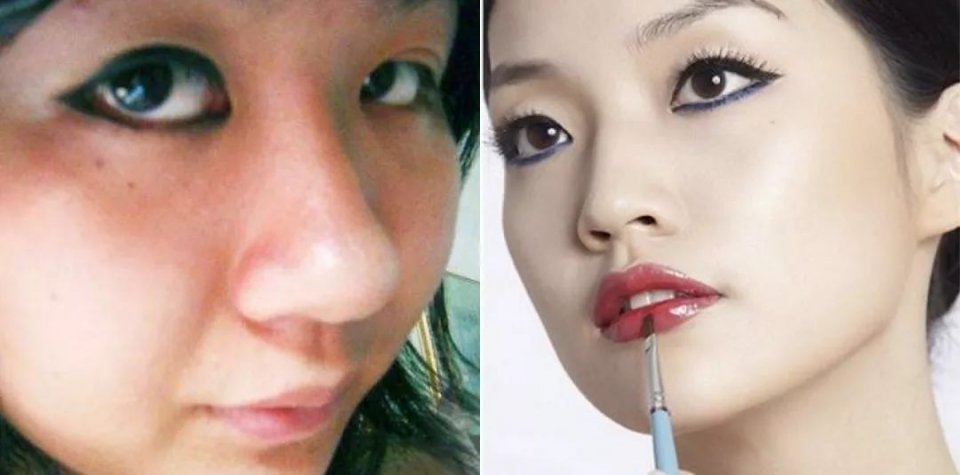 摘掉假发后的娜扎改玩“勾魂妆”，灵感竟源自木乃伊？
