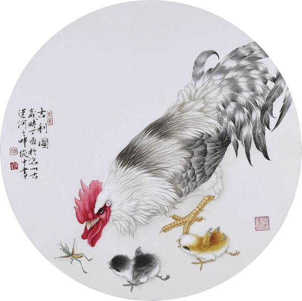 收藏与推荐画家李俊才的工笔画艺术