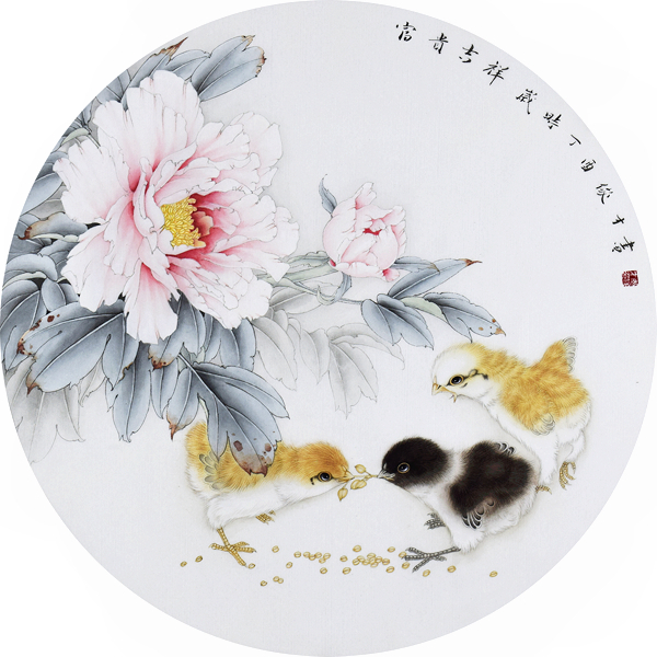 收藏与推荐画家李俊才的工笔画艺术