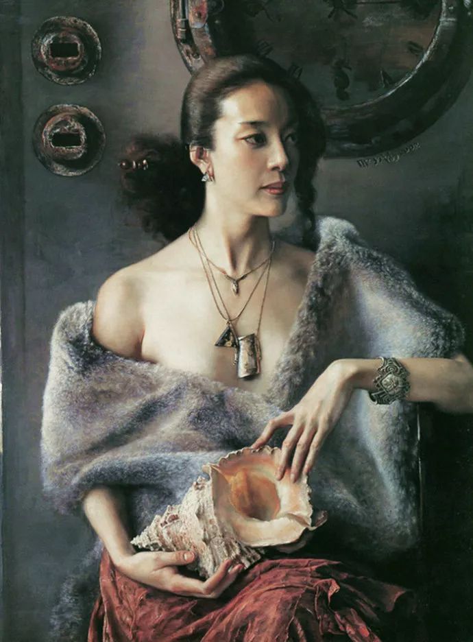找寻灵魂--王玉琦肖像油画