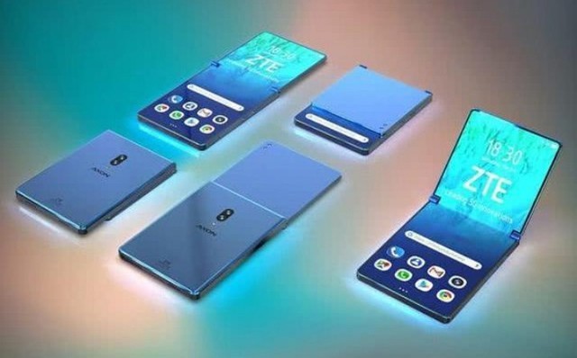 中兴折叠屏手机专利曝光:类似翻盖式手机的设计