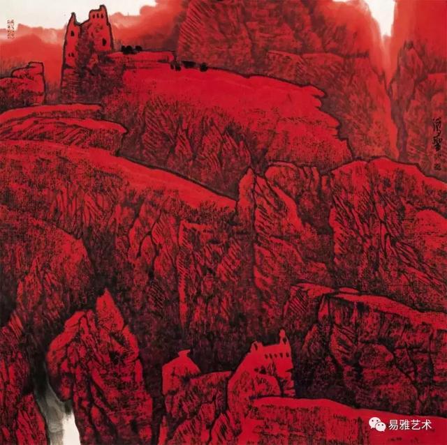 周尊圣:天山风骨 红耀东方 | 易雅·美术人物志