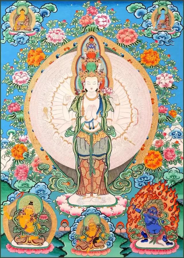 梵林文化-不同颜色在唐卡中的象征意义