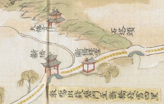 乾隆皇帝御用杭州西湖导游图,给你一份