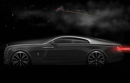 劳斯莱斯魅影飞鹰八号典藏版设计草图首次公开