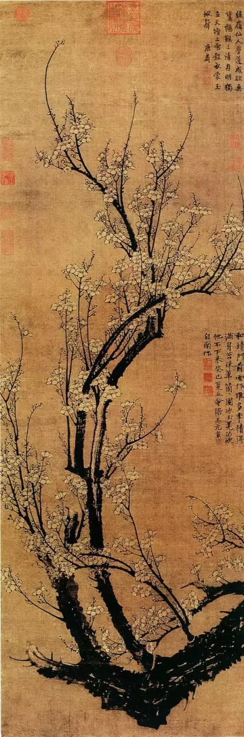 画梅一绝,清代小说家吴敬梓心中的完美人物-元代画家王冕