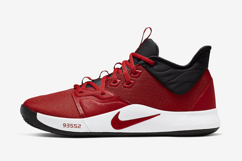 Nike PG 3 University Red AO2607-600å叿¥æ