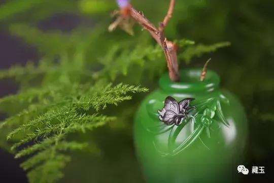最美的寓意,和田玉蝴蝶