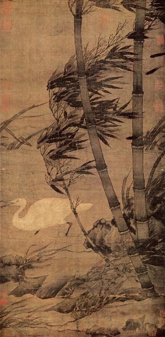 中艺汇赏名画:北宋花鸟画风格的破局者-崔白作品欣赏